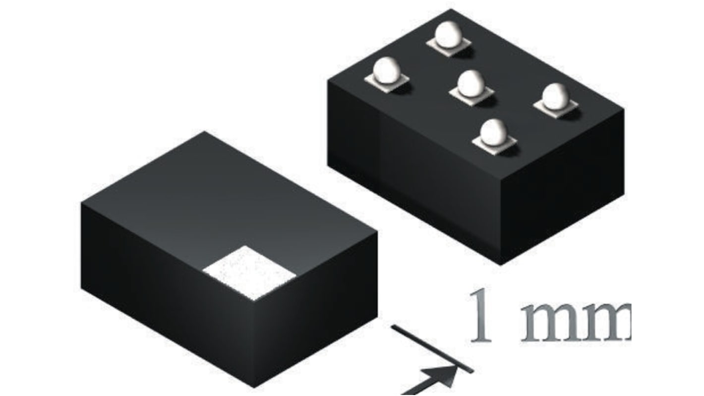 Texas Instruments AUC逻辑或门, 贴片安装, DSBGA, 每逻辑门2输入, 5p, 最大2.7 V, SN74AUC1G32YZPR