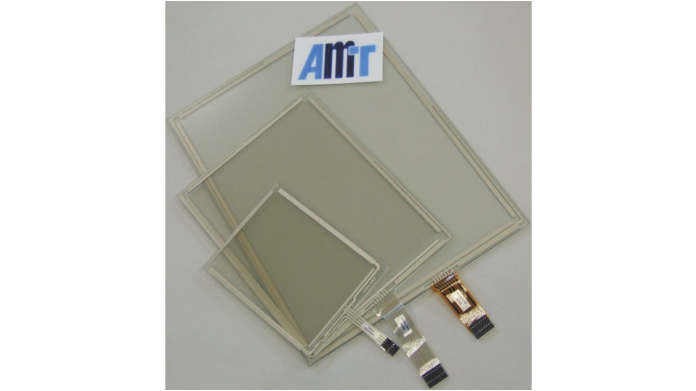 AMT 9501 6.4in 4-wire Resistive Touch Screen Overlay, 133.6 x 101.4mm