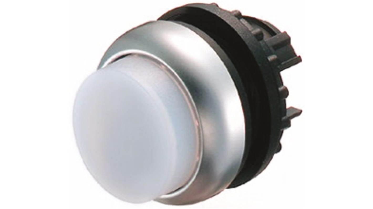 Eaton RMQ Titan M22 Series White Illuminated Momentary Push Button Head, 22mm Cutout, IP69K