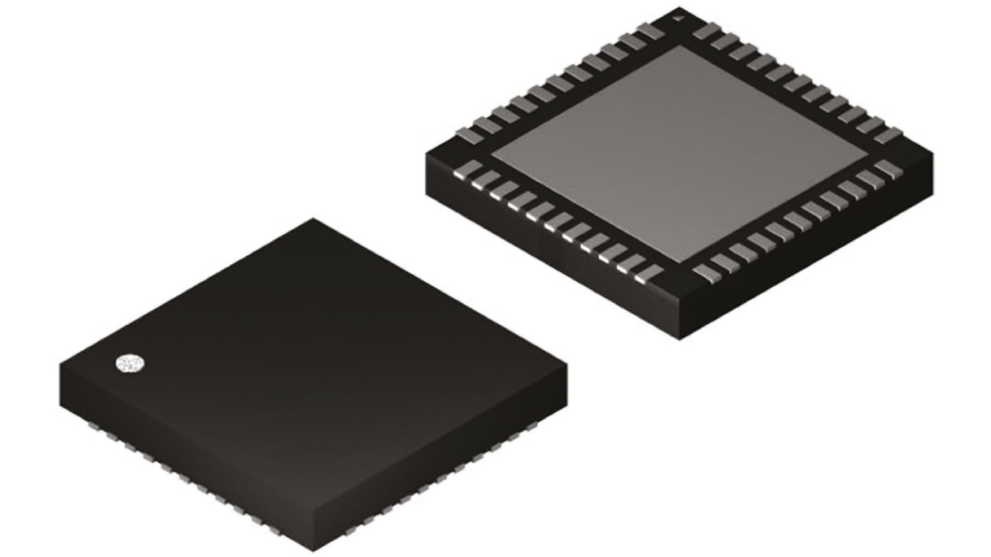 MTCH6301-I/PT, Capacitive Touch Screen Controller, 12 bit Serial-I2C, 44-Pin TQFP
