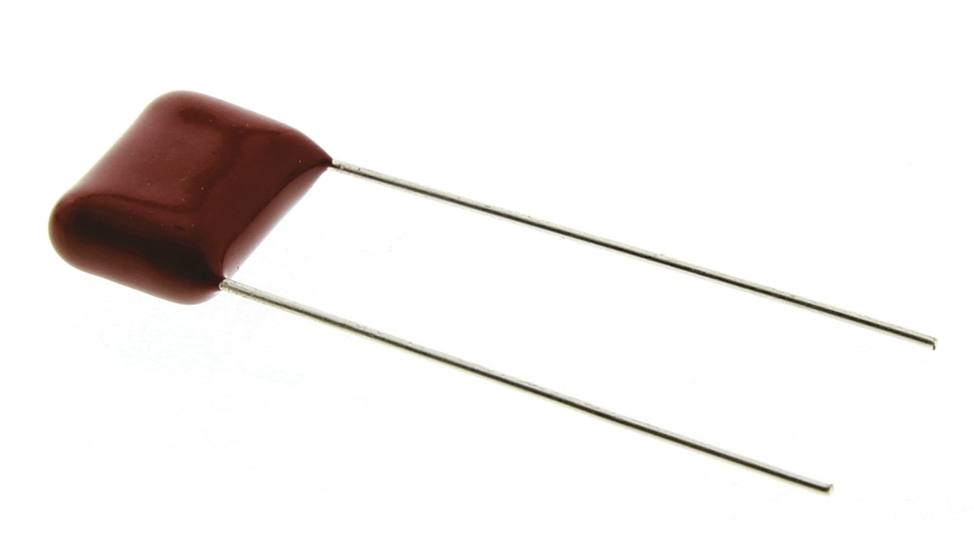 Panasonic ECQE(F) Polyester Film Capacitor, 630V dc, ±5%, 22nF, Through Hole