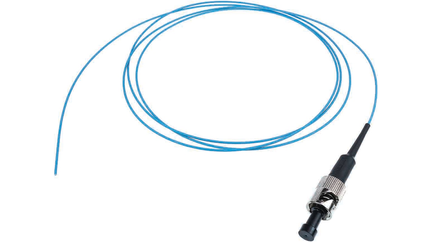 TE Connectivity OM2 Multi Mode OM2 Fibre Optic Cable, 50/125μm, Green, 1m