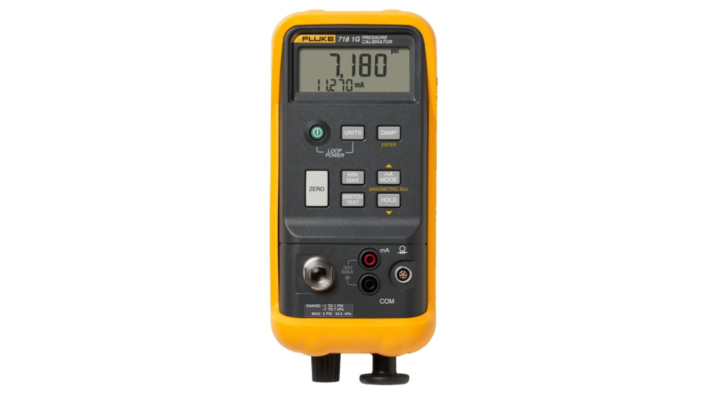 Fluke 718 -68.9mbar to 68.9mbar Pressure Calibrator