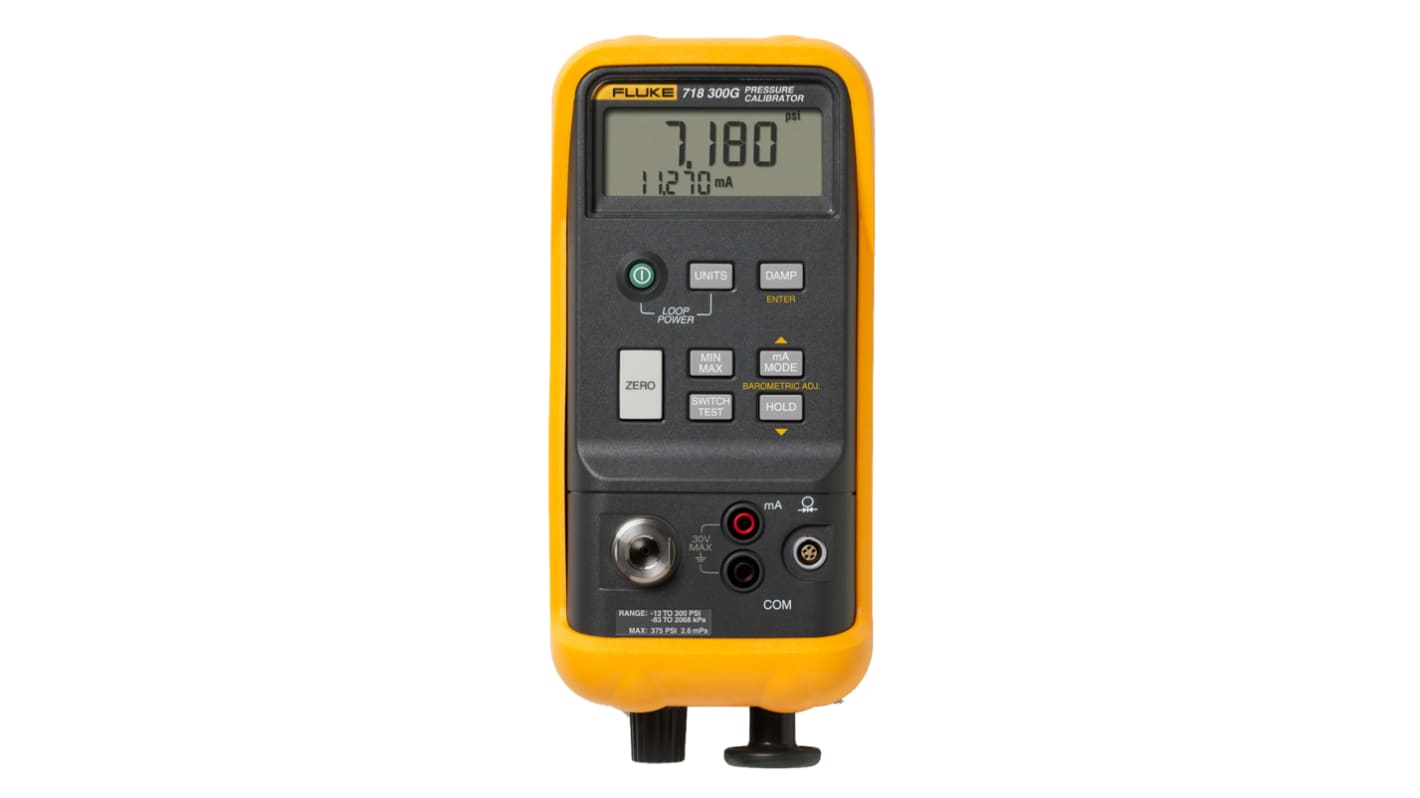 Fluke 718 -850mbar to 20bar Pressure Calibrator