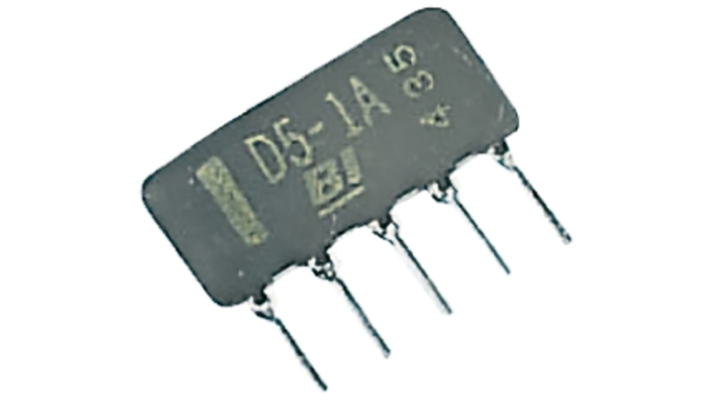 Beckman 80V 100mA, Quad Silicon Junction Diode, 5-Pin SIP D5-1A