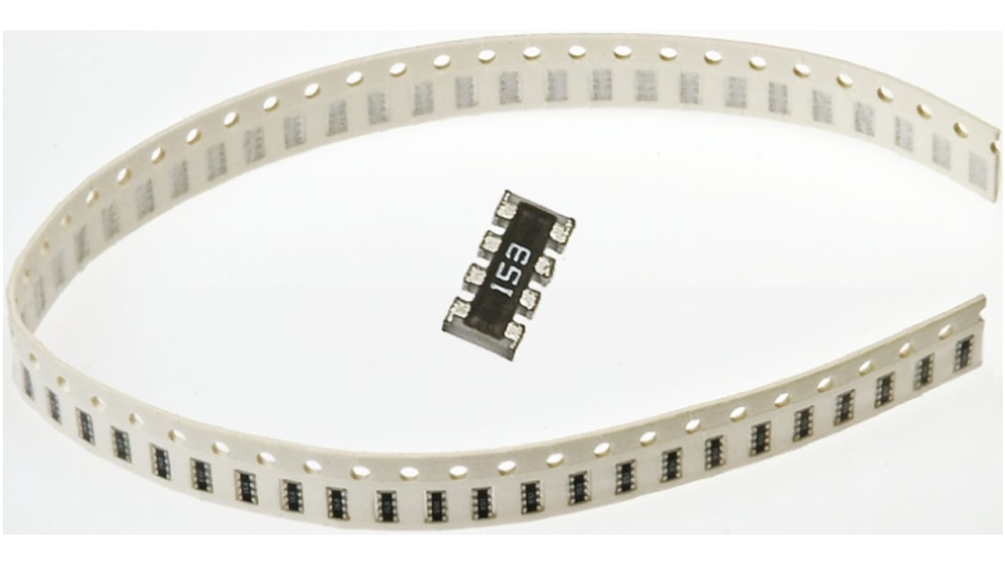 BI Technologies 抵抗アレイ, 1.5kΩ, 0.25W, ±5%, 素子数：4