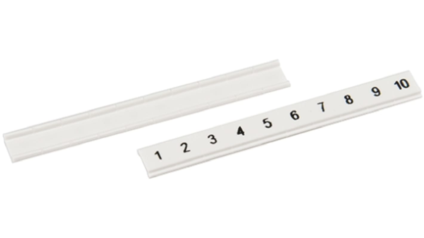 Phoenix Contact ZB Series Marker Strip for Use with Terminal Block