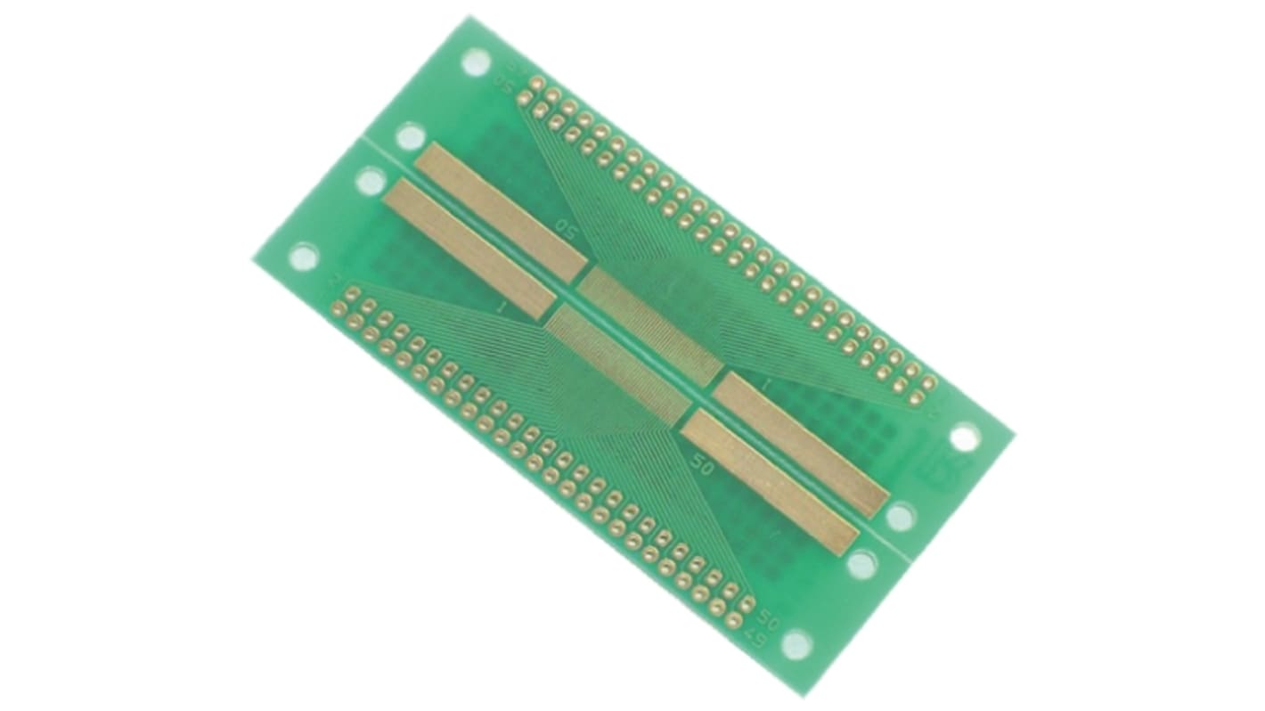 CKS-410, 100 Way Extender Board Converter Board FR4 86.2 x 42.43 x 1.2mm