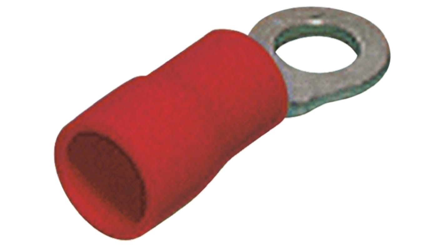 FV1.25-3.7 RED | JST 丸形圧着端子, 内径：3.7mm, M3.5 (#5