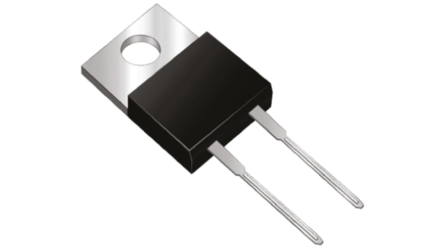 STMicroelectronics THT Diode, 1200V / 8A, 2-Pin TO-220Ins