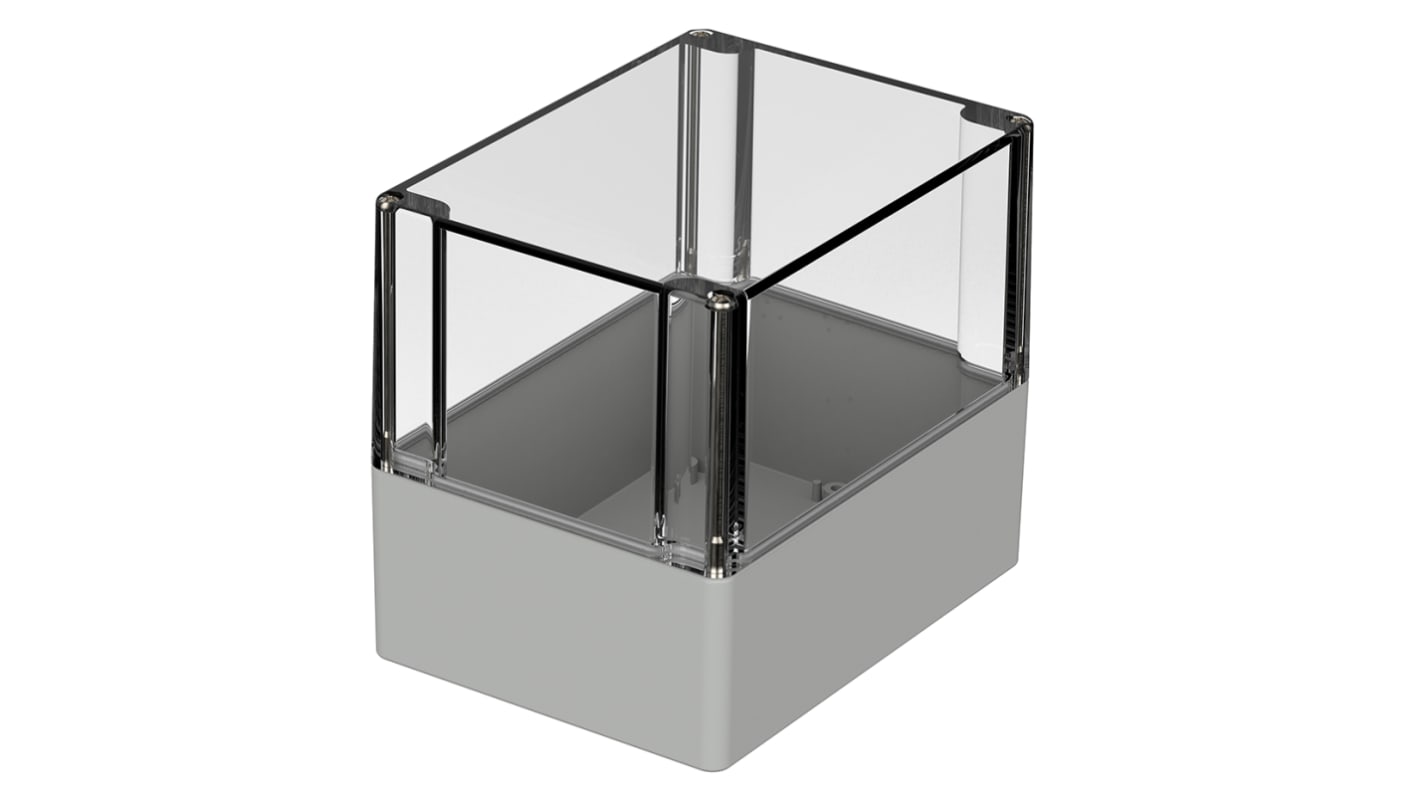 Caja Bopla de Policarbonato Gris claro, 160 x 120 x 140mm, IP66
