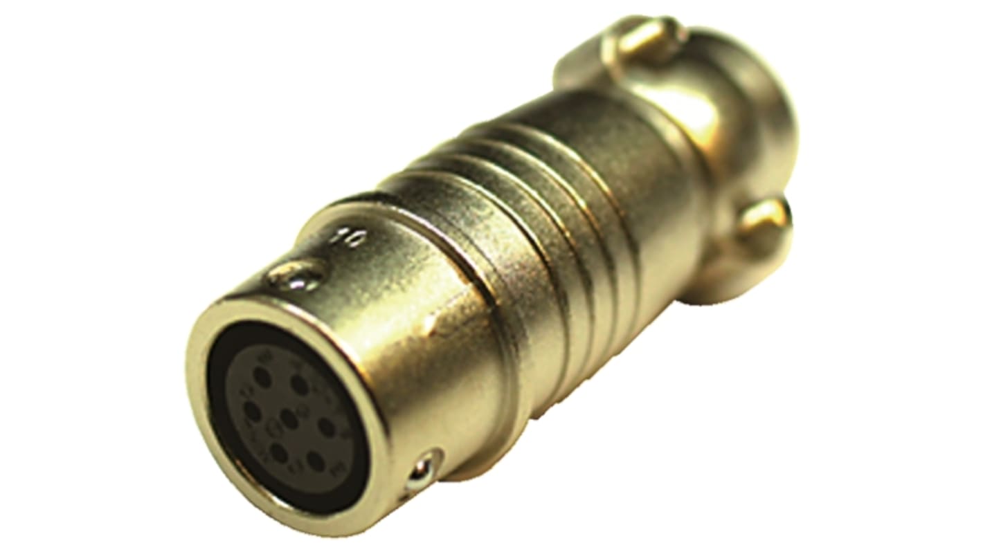 Tajimi Electronics Circular Connector, 7 Contacts, Cable Mount, Socket, Female, PRC03 Series