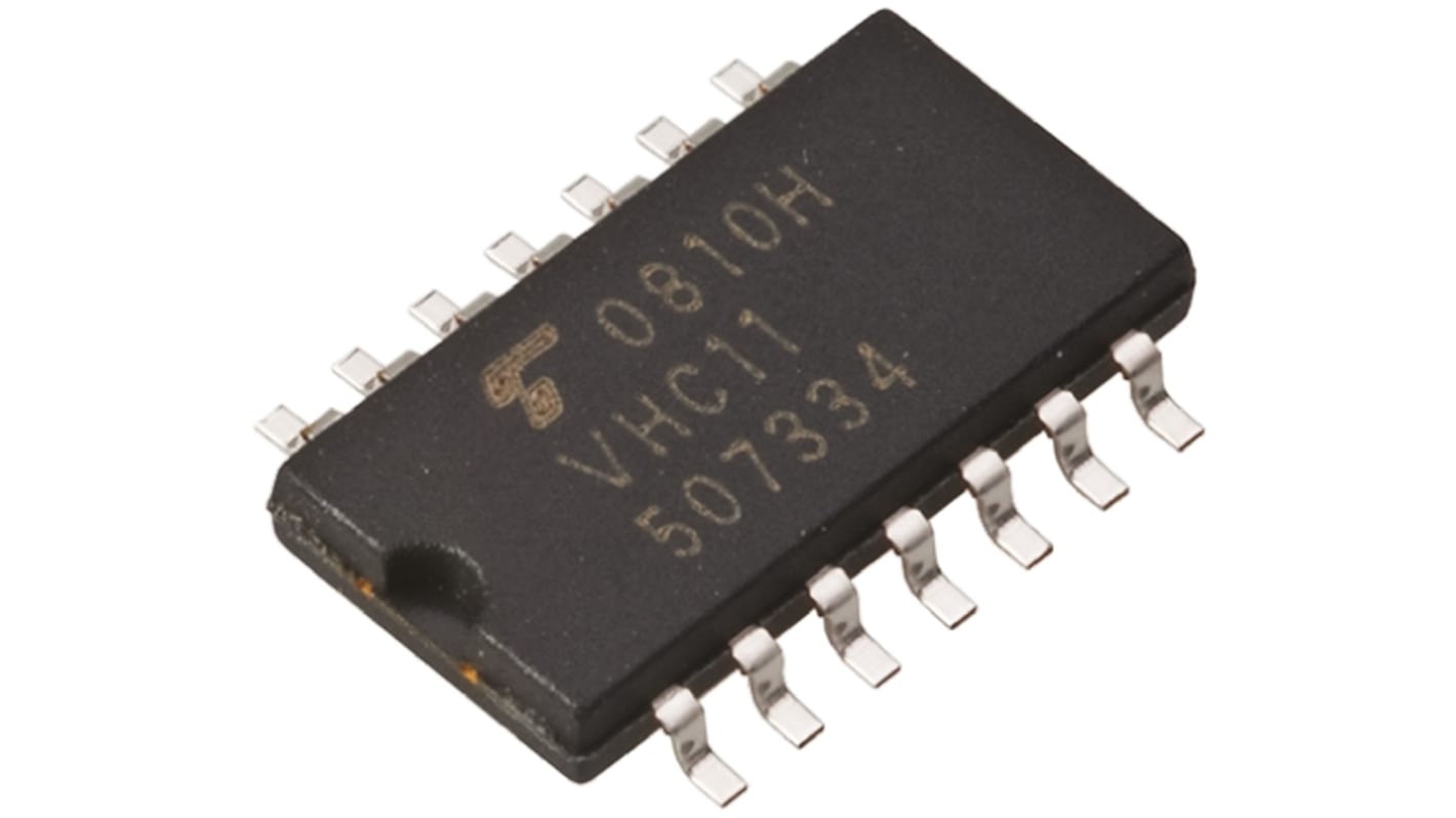 Toshiba TC74HC00AF(F), Quad 2-Input NAND Logic Gate, 14-Pin SOP