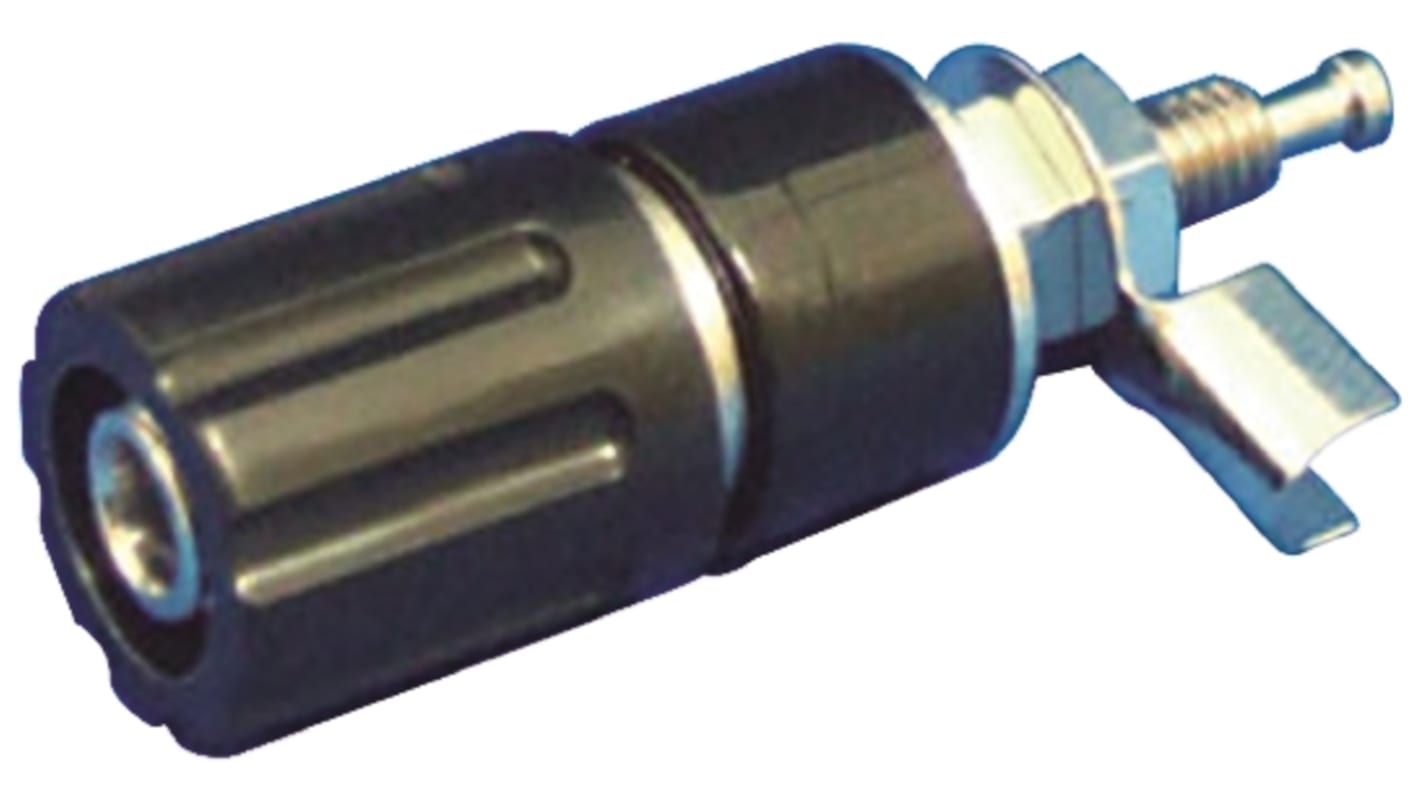 サトーパーツ ターミナル 125V 10A 黒