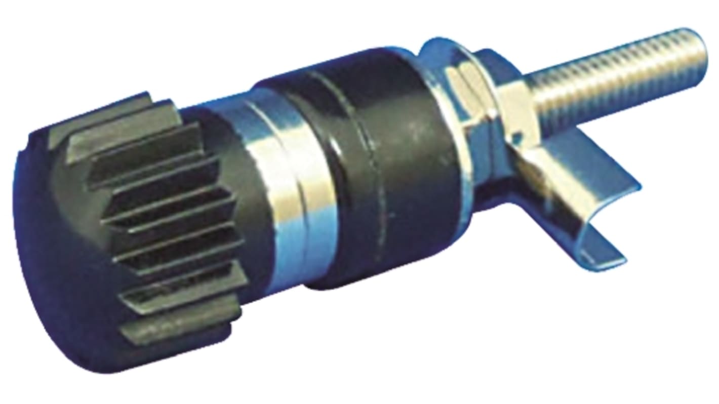 サトーパーツ ターミナル 125V 10A 黒