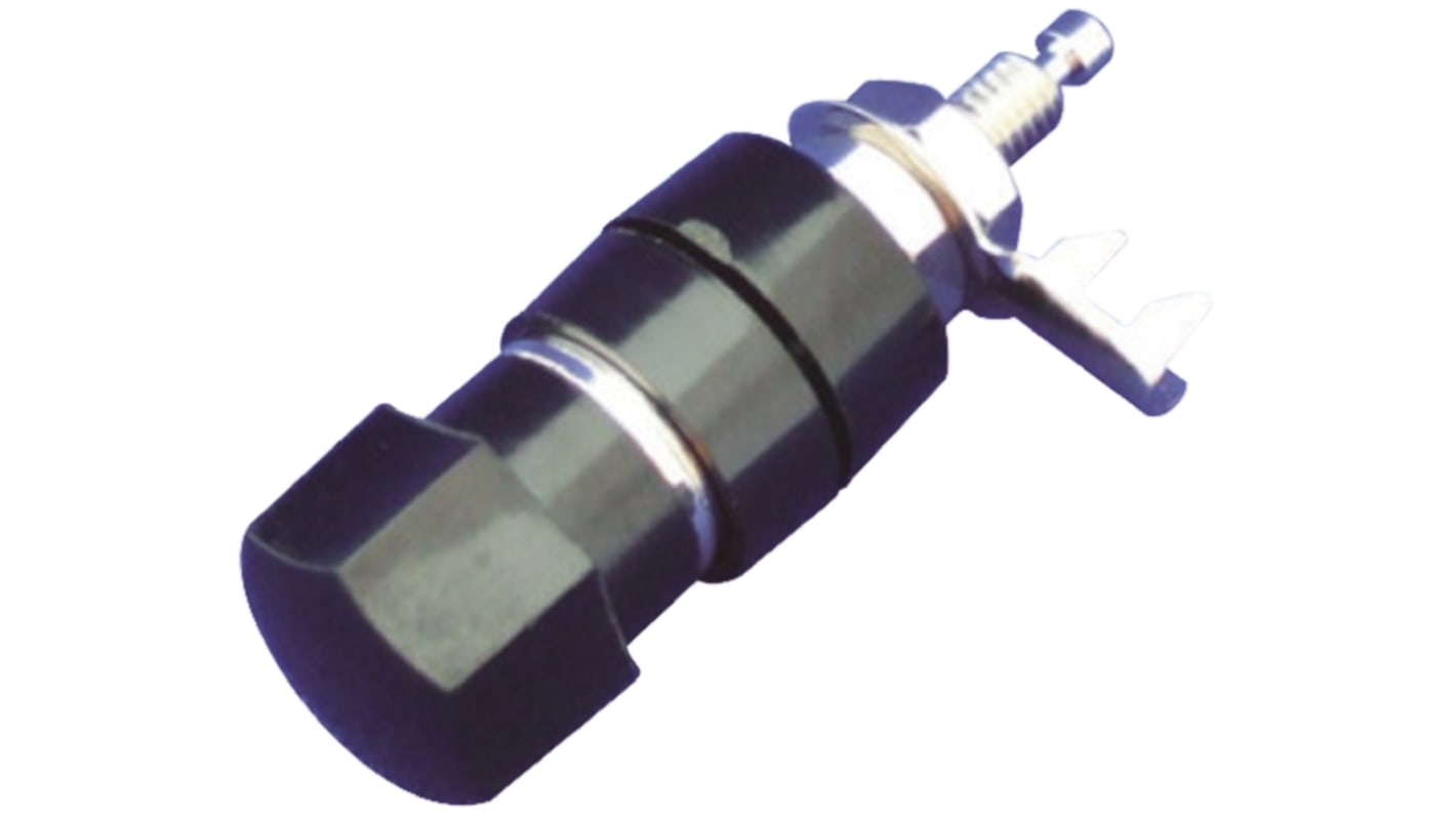 サトーパーツ ターミナル 125V 30A 黒