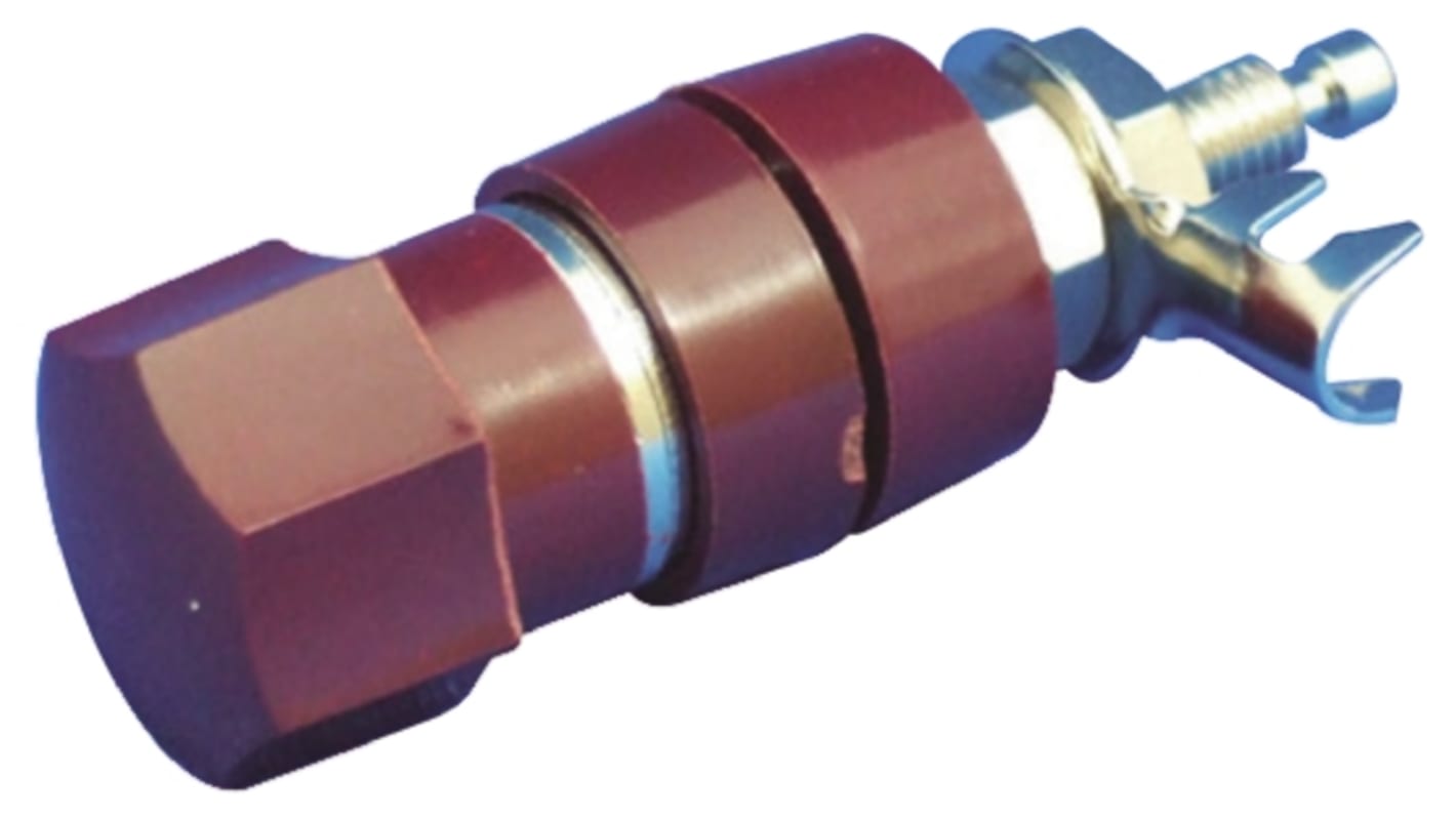 サトーパーツ ターミナル 125V 30A 赤