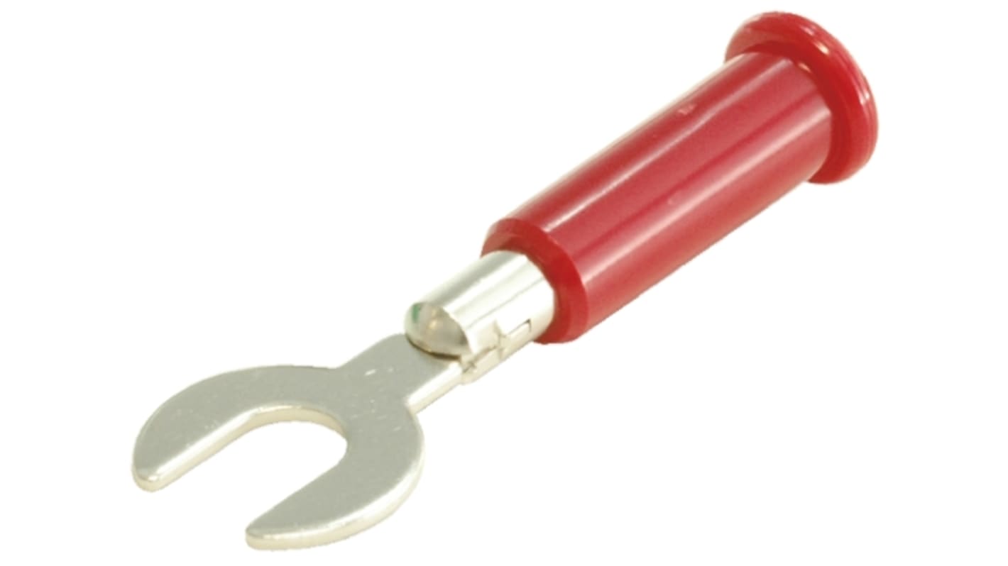 Sato Parts TJ-1097 Insulated Crimp Spade Connector PS, Red