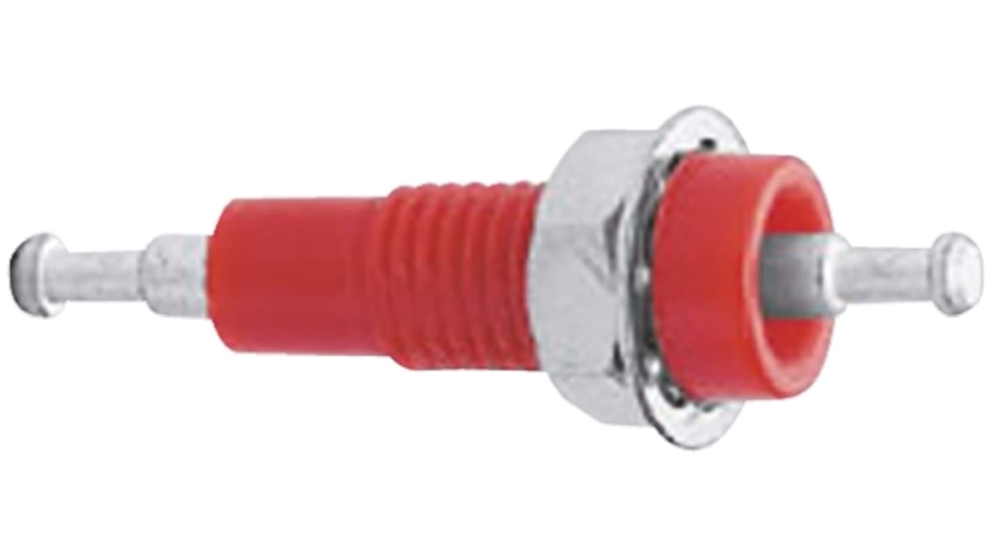 Sato Parts Red Terminal Post, 30V, 5A, M6 x 0.75 Thread