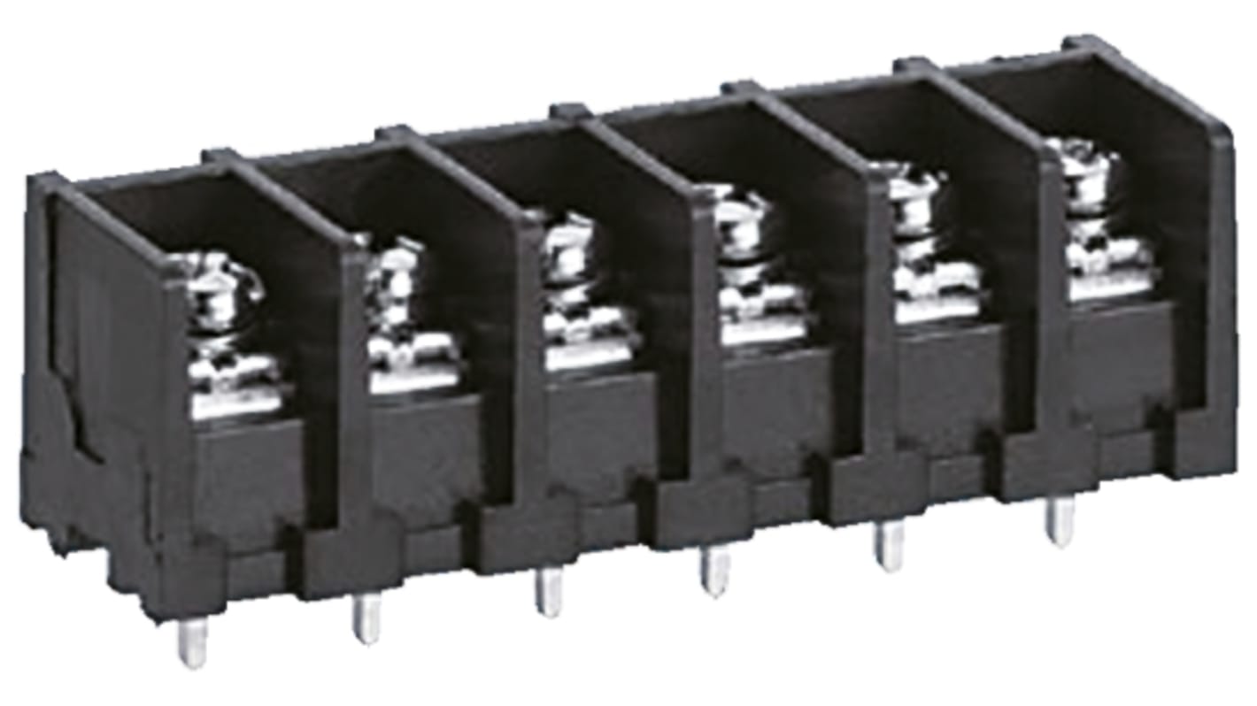 Sato Parts Barrier Strip, 7.62mm Pitch, 10A, 250 V, Screw Down Termination
