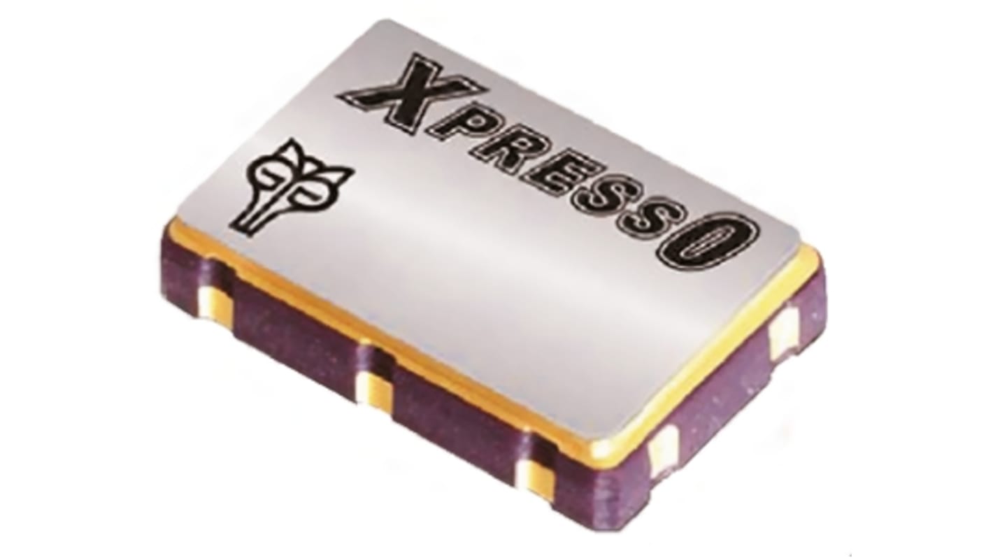 Fox Electronics, 200MHz Crystal Oscillator, ±50ppm LVDS, 6-Pin SMD FXO-LC735R-200