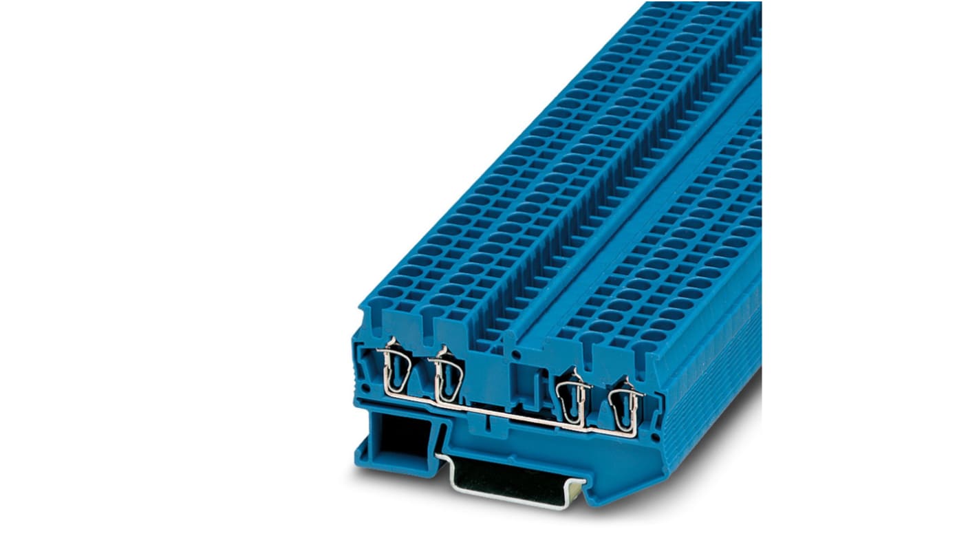 Phoenix Contact 3031319 ST B2.5-QUATTRO BU Series Blue, 2.5mm²