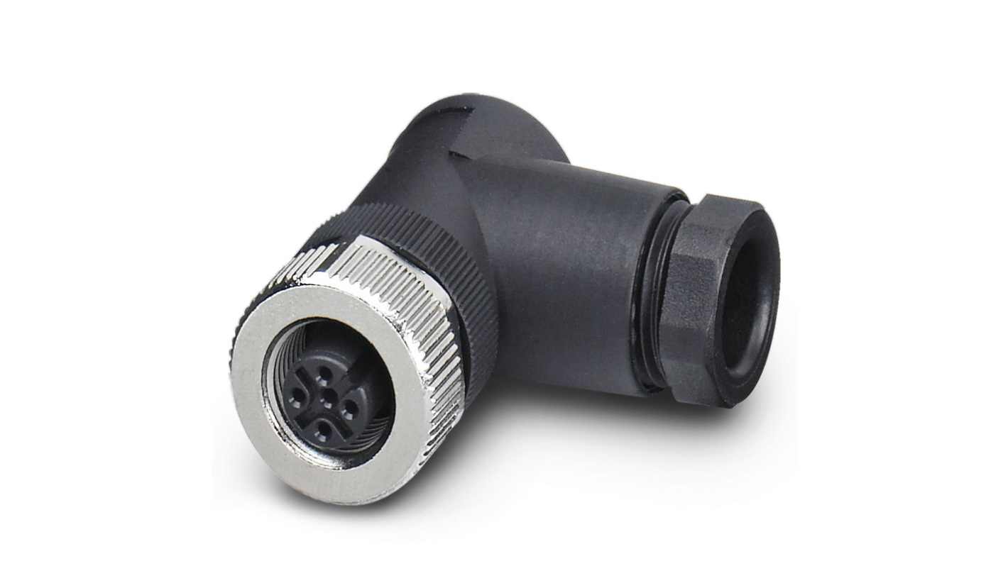 Phoenix Contact Circular Connector, 5 Contacts, Cable Mount, M12 Connector, Plug, Female, IP67, SACC Series