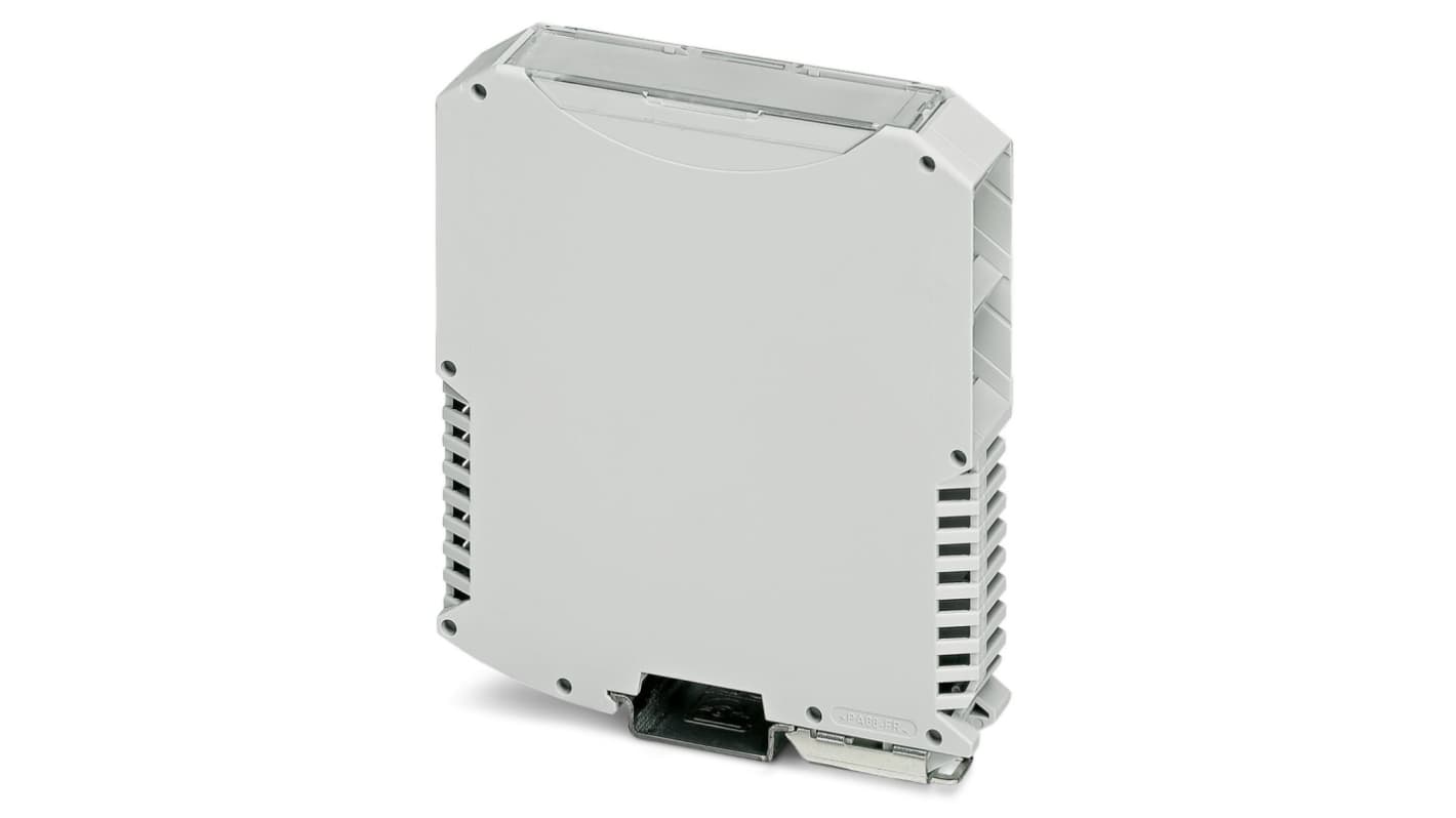 Contenitore elettronico Phoenix Contact serie 5 2-2 KMGY, ME MAX 22, Grigio chiaro, Poliammide, 22.6 x 99 x 113.65mm