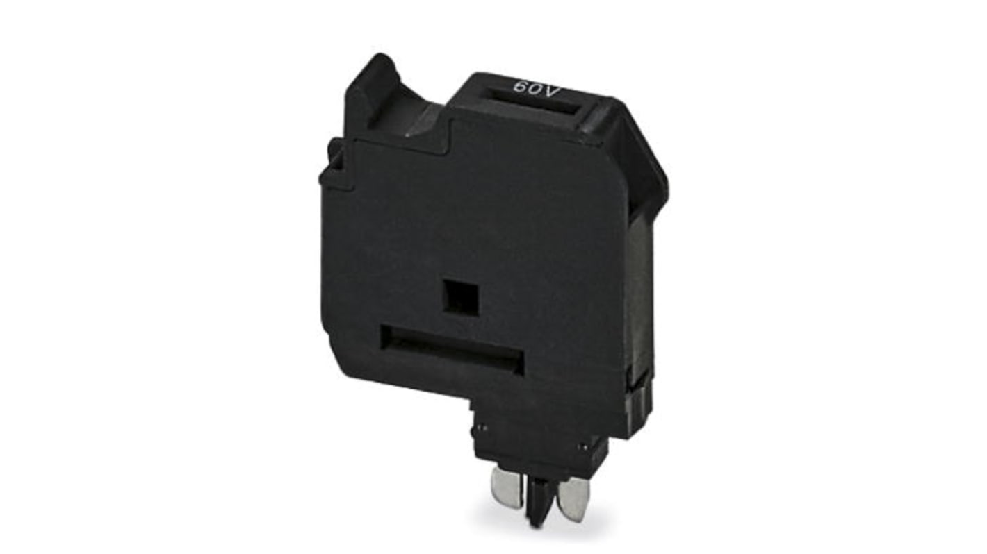 Phoenix Contact P-FU Series Fuse Plug for Use with DIN Rail Terminal Blocks