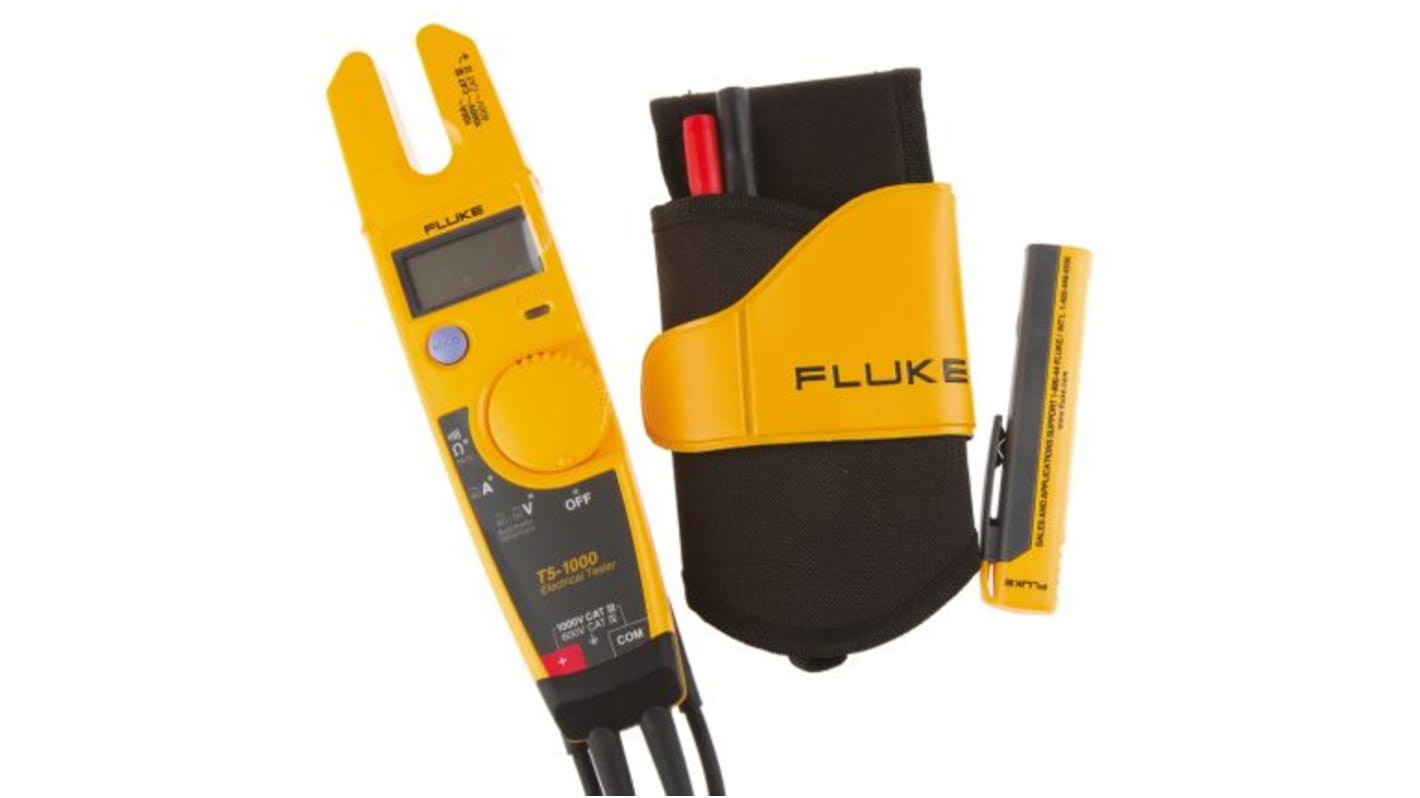 Fluke T5-1000 + 1AC-II Multifunktionsprüfgerät 1000V ac max. Wechselstrom, Wechselspannung, Stromdurchgang,