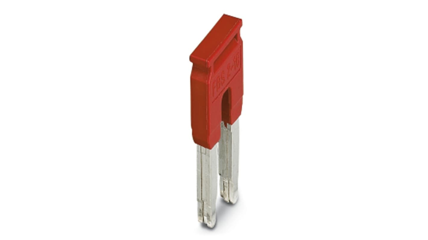 Phoenix Contact FBS 2-16 Series Plug-in Bridge for Use with DIN Rail Terminal Blocks