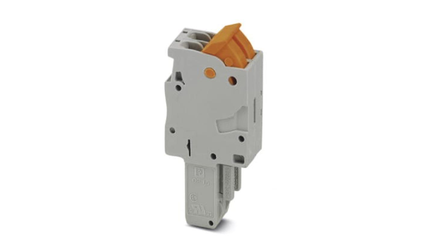 Phoenix Contact, QP 1.5/ 2, 2 Way, Pluggable Terminal Block, Plug, 3051111