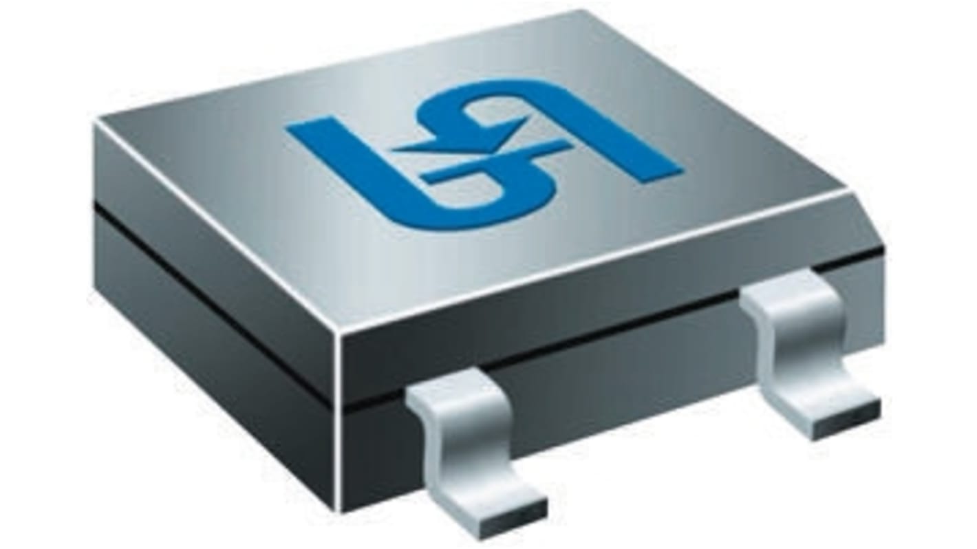 Taiwan Semiconductor 单相整流桥, 2A, 1400V, 4针, DBLS, 贴片安装, -55 °C→+150 °C