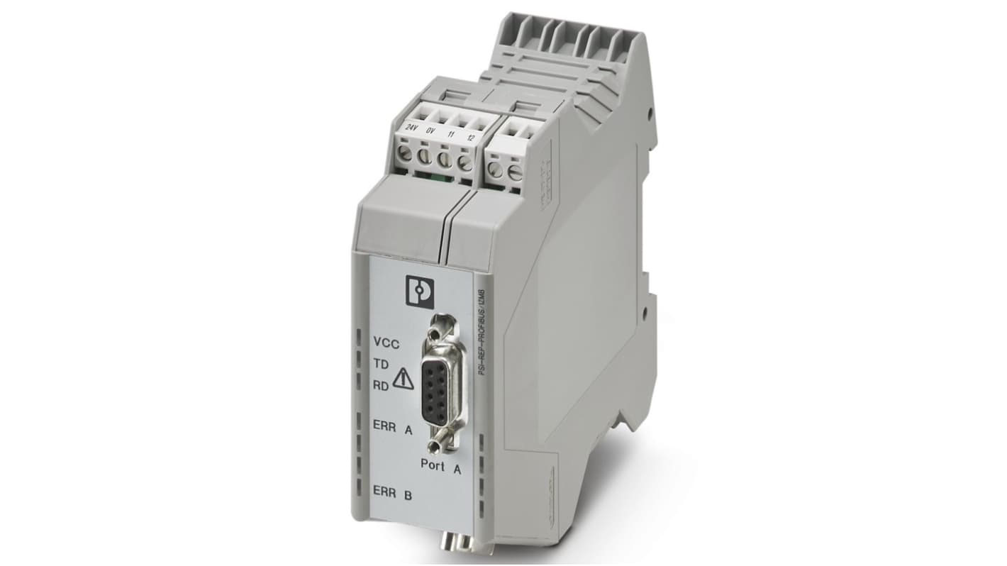 Acondicionador de señal Phoenix Contact 3RS7005, alim. 24V dc, out. 0,46 A, 42 V dc, 60V ac, ATEX, IECEx, para carril