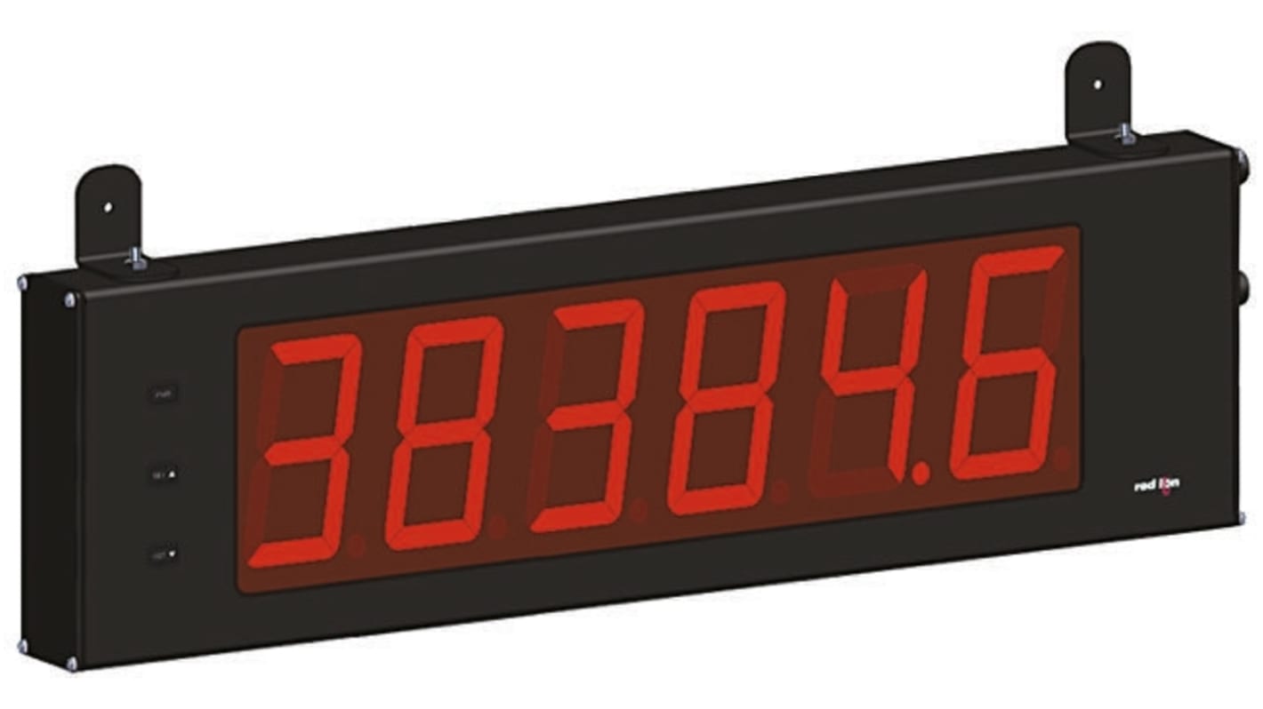 Rs-Online Contatore Red Lion Secondi 35kHz display LED 6 cifre