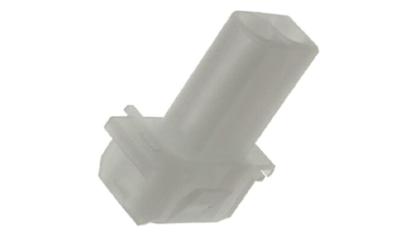 Carcasa de conector TE Connectivity 1-350345-0, Serie Commercial MATE-N-LOK, paso: 6.1mm, 2 contactos, , 1 fila filas,