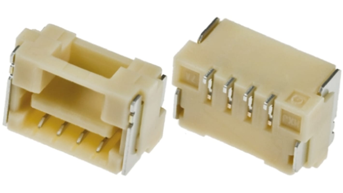 Gniazdo PCB 4 -pinowe raster: 1.25mm typu płytka – płytka Kąt prosty SMD