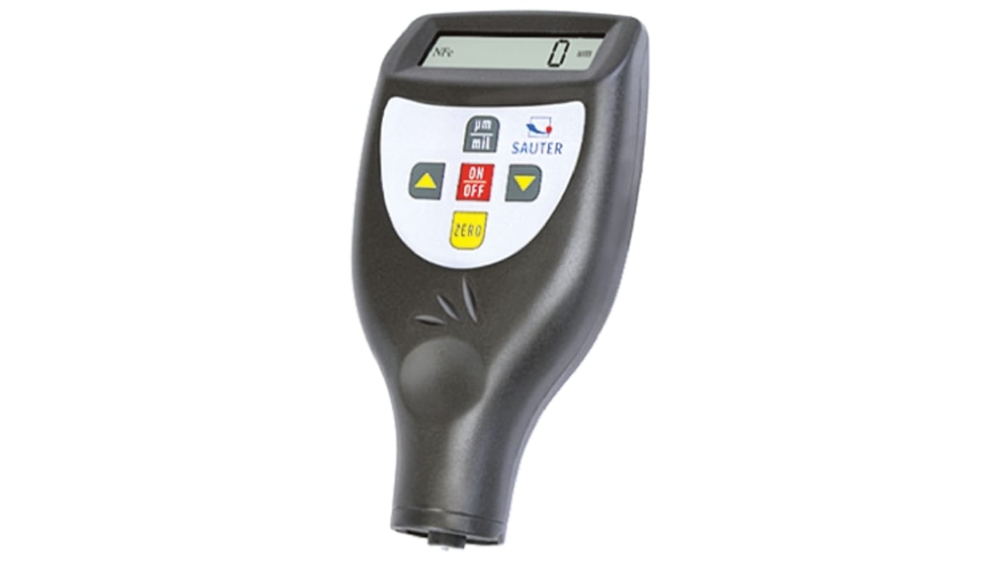 Sauter TC 1250-0.1 N Thickness Gauge, 1250μm, ±2.5 μm Accuracy, 0.1 μm Resolution, Digital Display