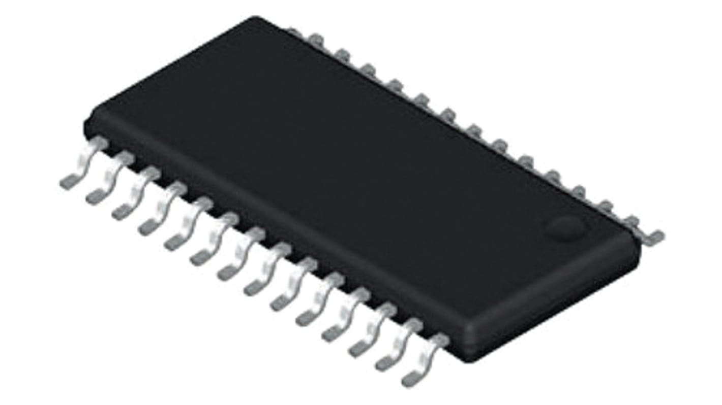 Texas Instruments MAX3238IPW, Multichannel Line Transceiver, RS-232 5-TX 3-RX, 3.3 V, 5 V, 28-Pin TSSOP