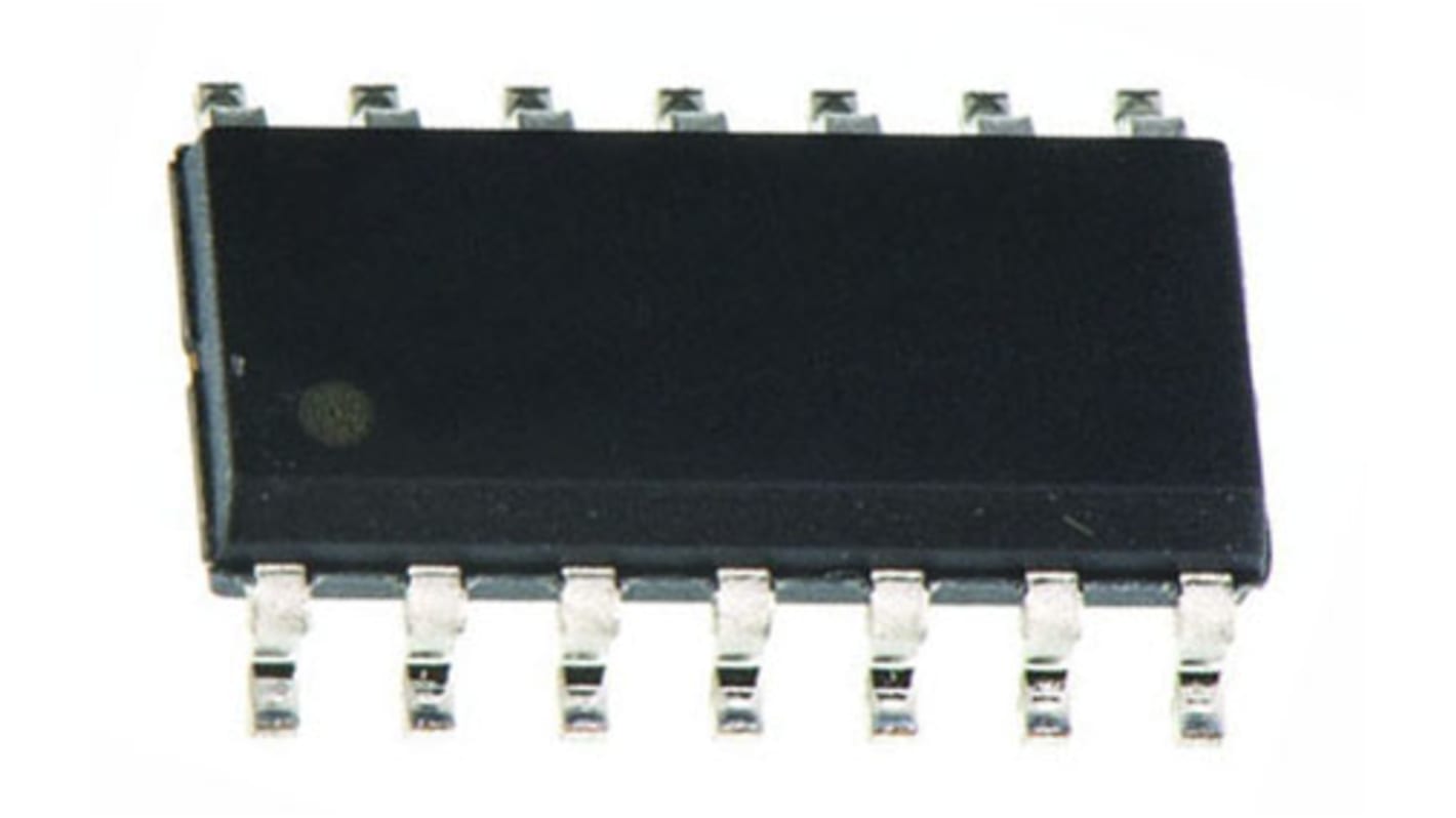 TL054AID Texas Instruments, Op Amp, 2.7MHz, 14-Pin SOIC