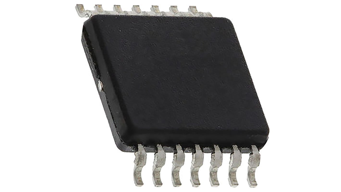 Texas Instruments SN74LV125ADBR Quad-Channel Buffer & Line Driver, 3-State, 14-Pin SSOP