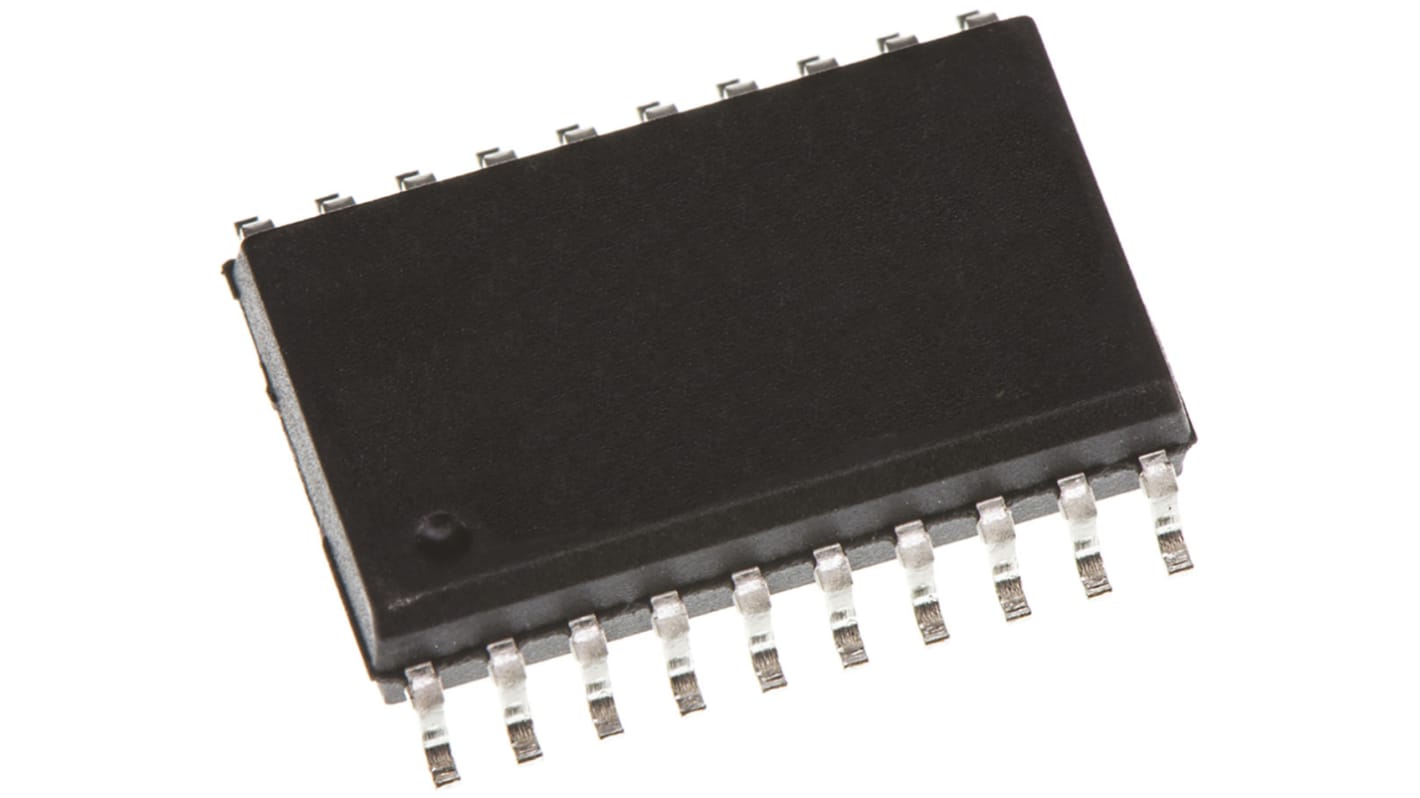 Texas Instruments SN74HC245DW, 1 Bus Transceiver, 8-Bit Non-Inverting CMOS, 20-Pin SOIC