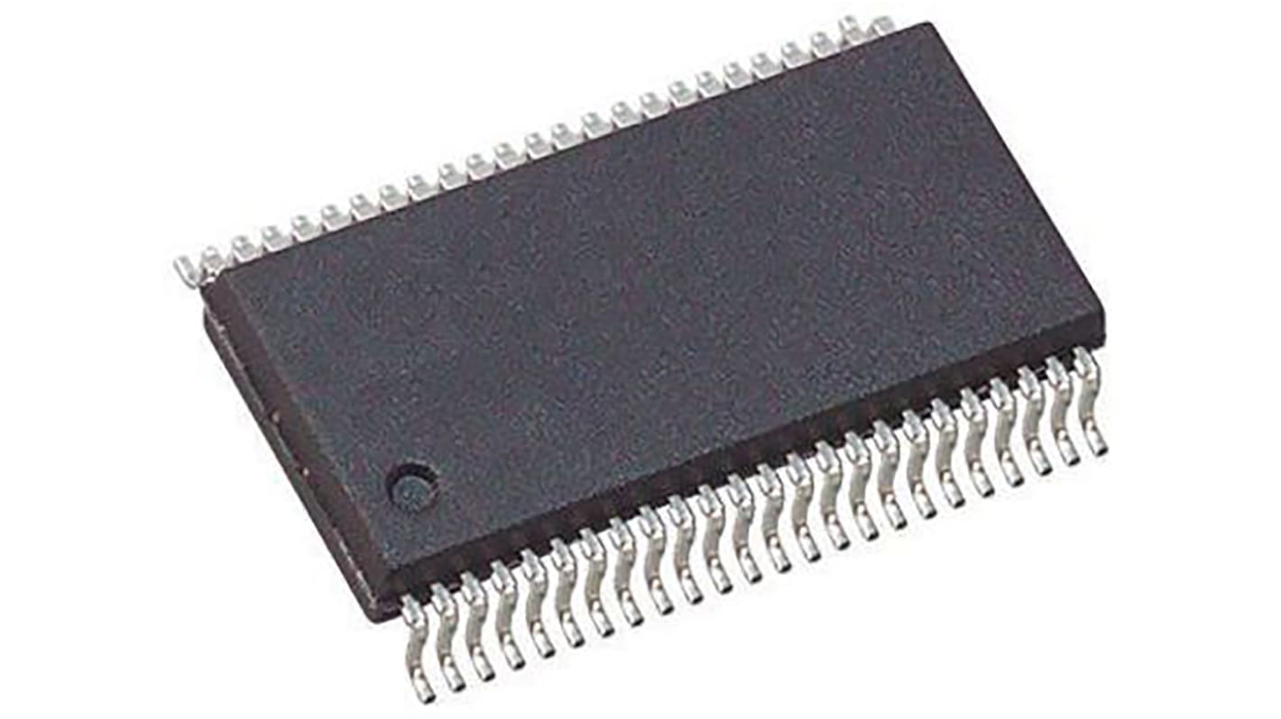 Texas Instruments SN74LVC16244ADL 16-Channel Buffer & Line Driver, 3-State, 48-Pin SSOP