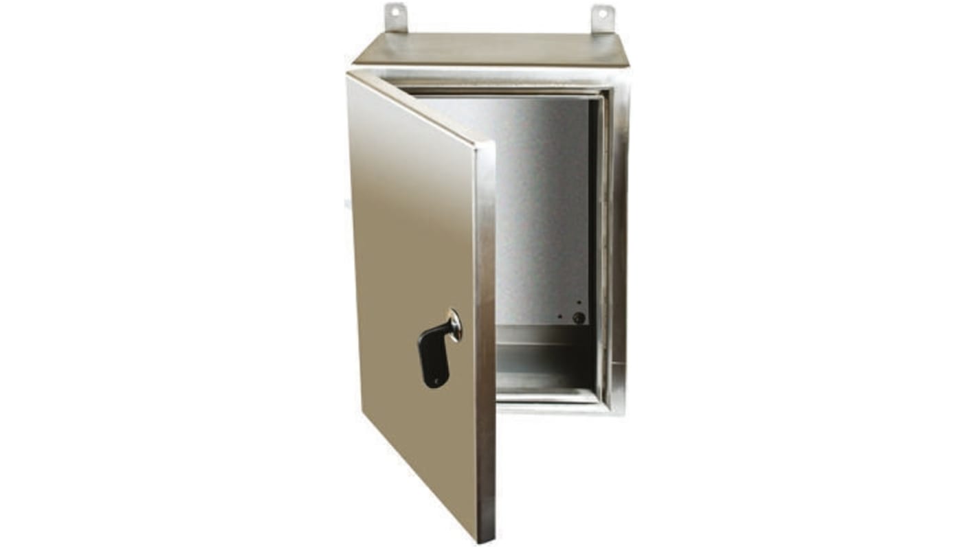 RS PRO 304 Stainless Steel Wall Box, IP69K, 500 mm x 400 mm x 150mm