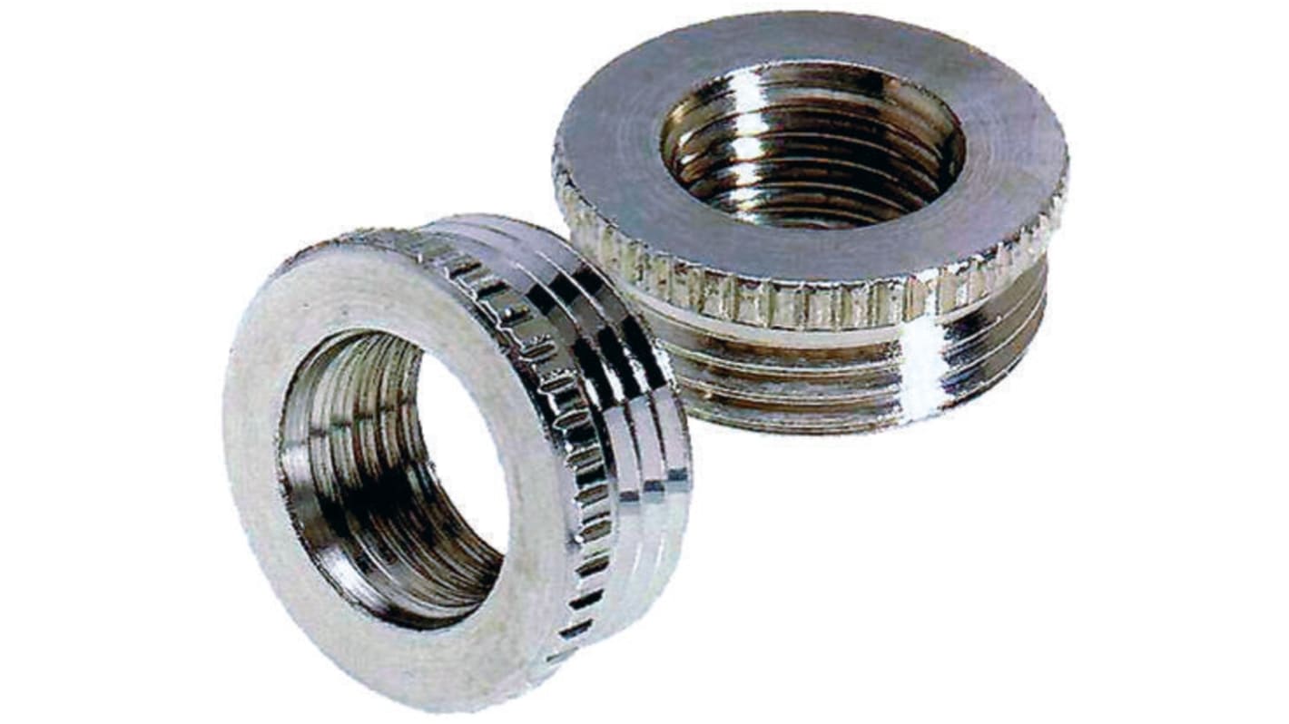 Adattatore per pressacavo Lapp, in Ottone zincato, filetto M16 → M12