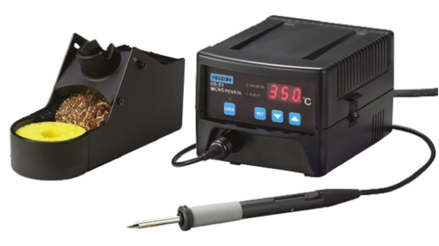 HS-51-220 温調式ハンダゴテ（220V）【HOZAN】 ホーザン株式会社