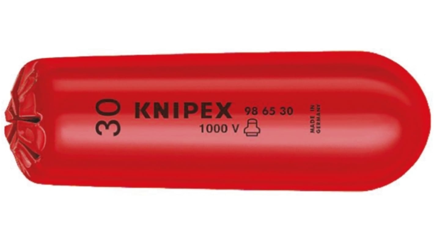 Knipex 100mm Red Cable Cover, 20mm Inside dia.