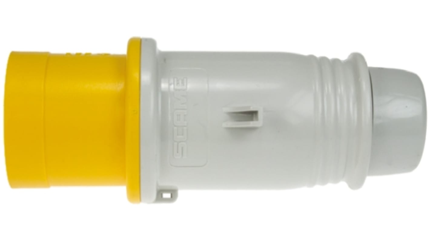 Connettore di alimentazione industriale RS PRO Maschio, 2P+E, 32A, Montaggio su cavo