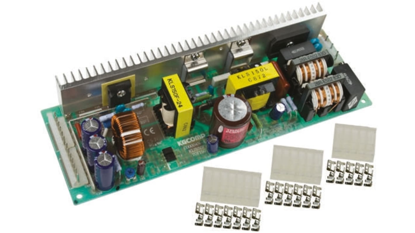 TRACOPOWER Embedded Switch Mode Power Supply (SMPS), TOF 150-12SM, 12V dc, 12.5A, 150W, 1 Output, 85 → 264V ac