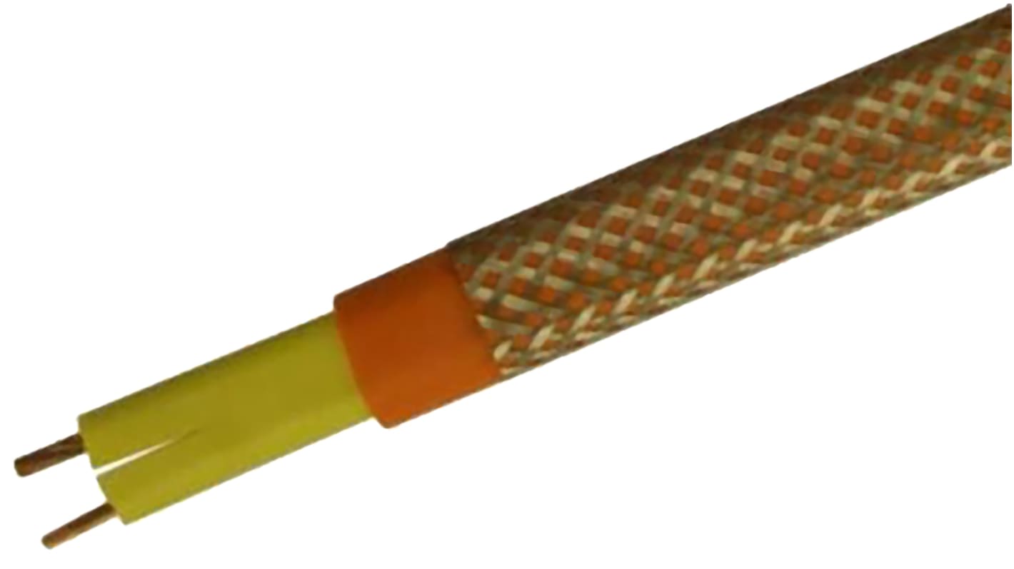 RS PRO Constant Wattage Trace Heating Cable, 30W/m, 240V ac, -60 → +200 °C, 20m